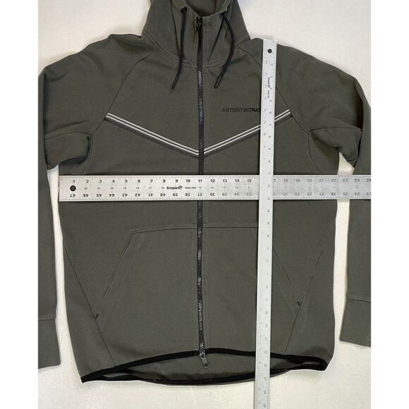 Antony Morato Full Zip Track Jacket Men Adult Large Olive Green - Picture 7 of 7